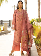 Carnation by Rang Rasiya Embroidered Lawn Suits Unstitched 3 Piece - RR25CL 09 ORCHID